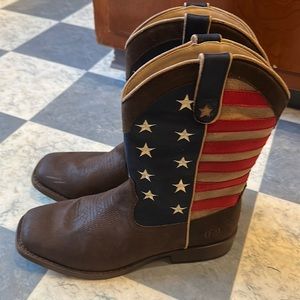 Men’s Patriotic Cowboy Boots